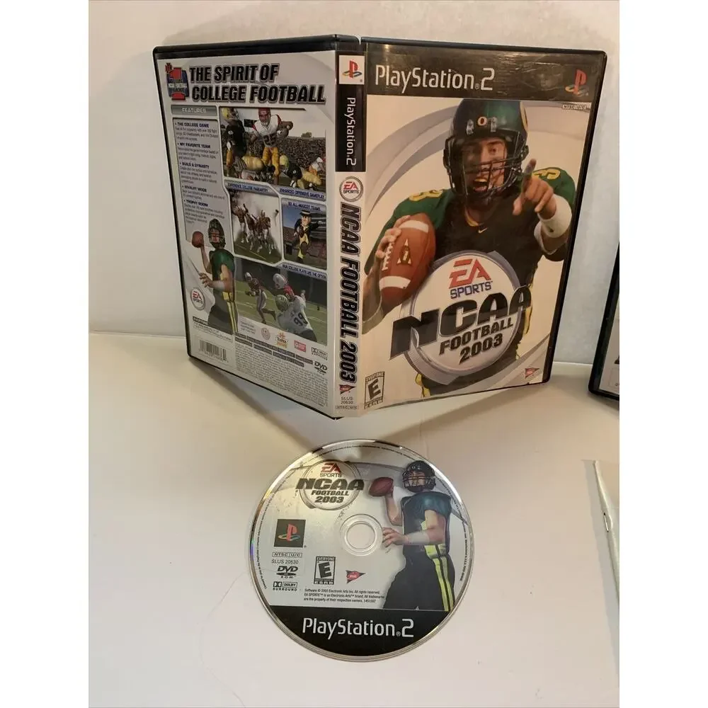 EA Sports NCAA FOOTBALL GAME LOT NCAA 2003 / 2004 PS2 Playstation 2